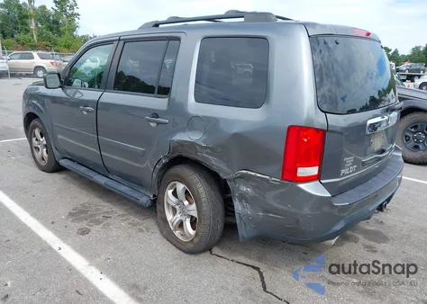 2012 Honda Pilot Ex-L from USA, damaged, VIN 5FNYF4H54CB055761